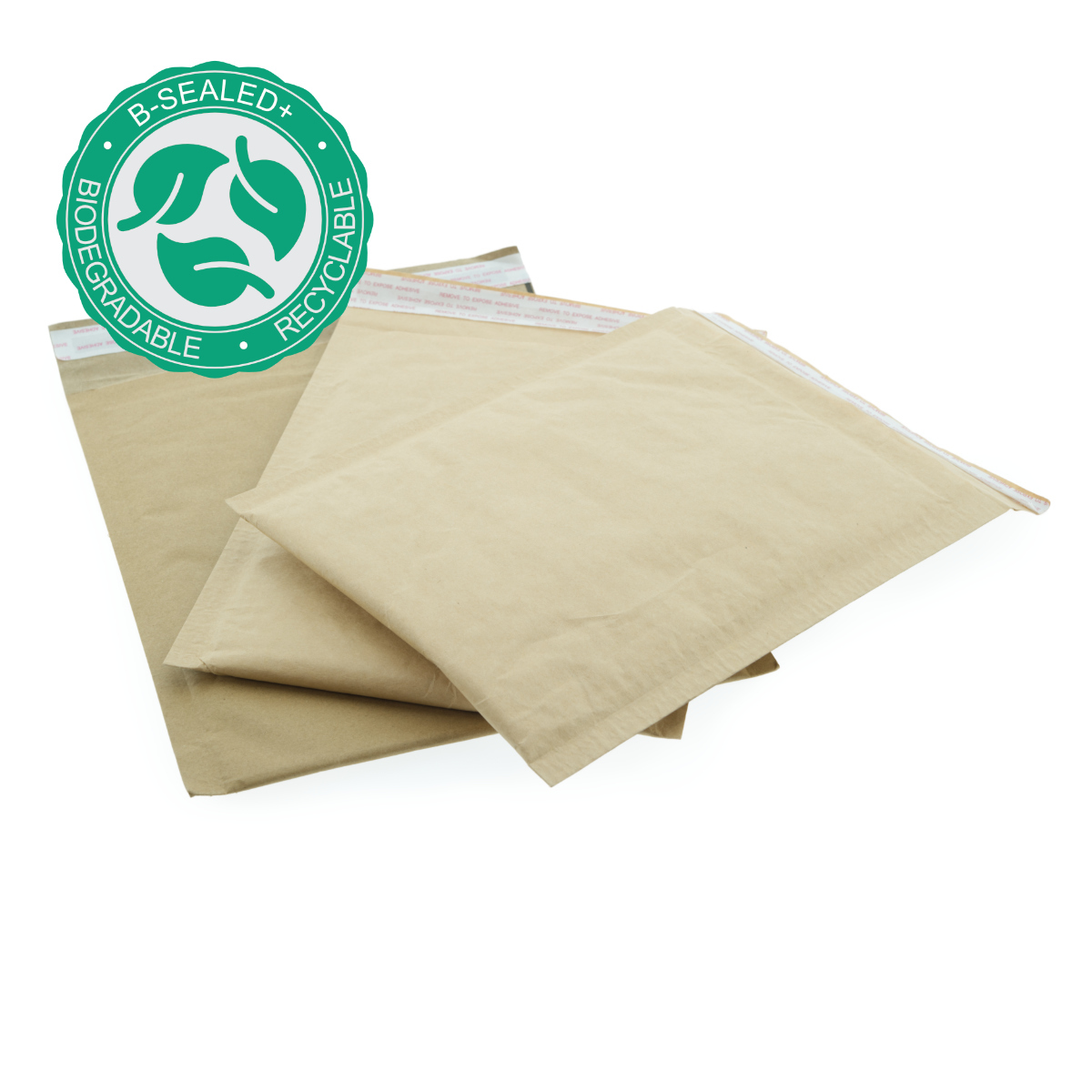 Kraft mailer envelope bag Security Seals Online by BSealed