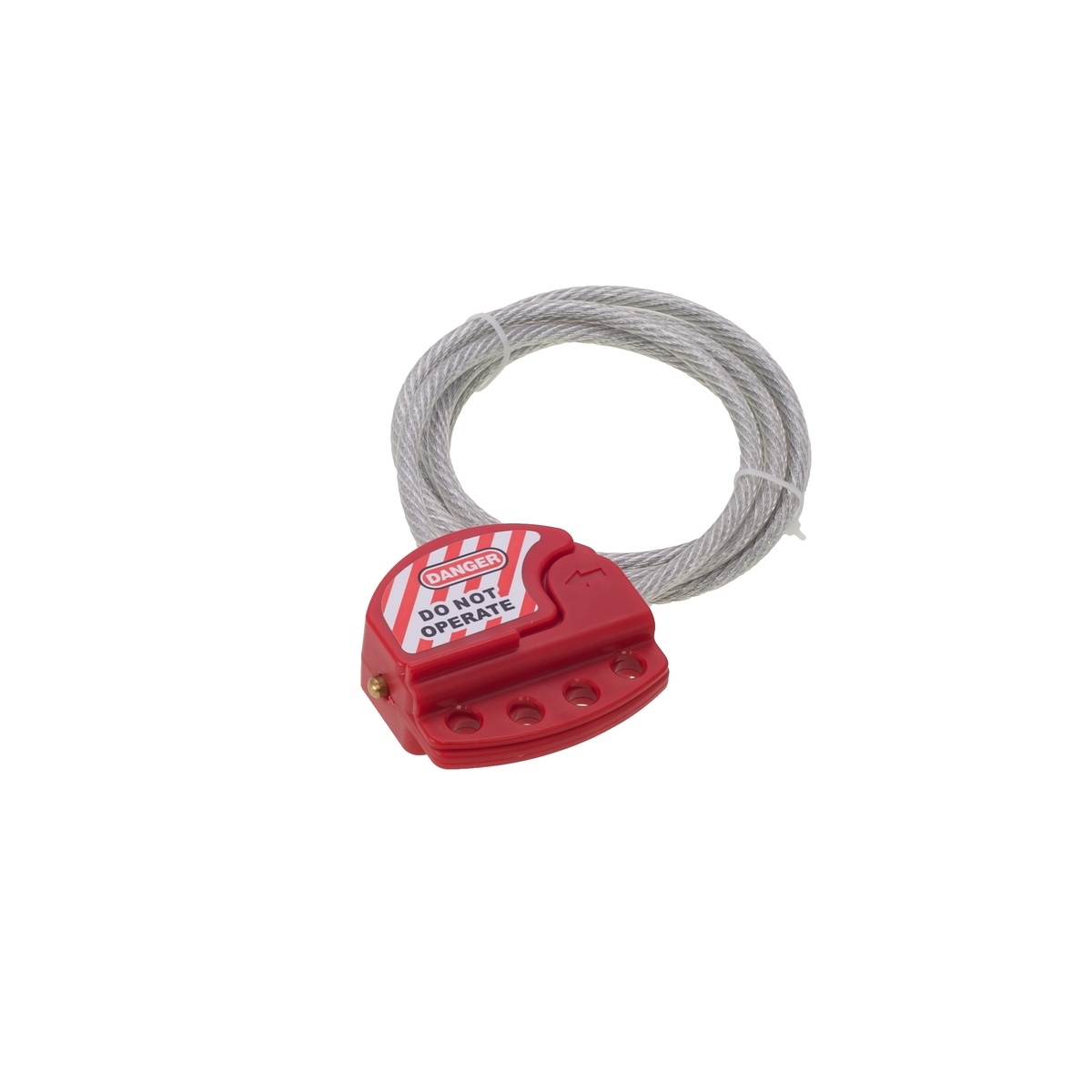 6mm x 2m Cable lockout CB016X2000 Security Seals Online by BSealed