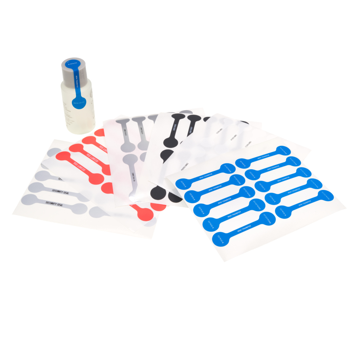 XSafe 64x15mm bottle and jar security labels Security Seals Online