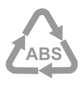 Recyclable ABS plastic