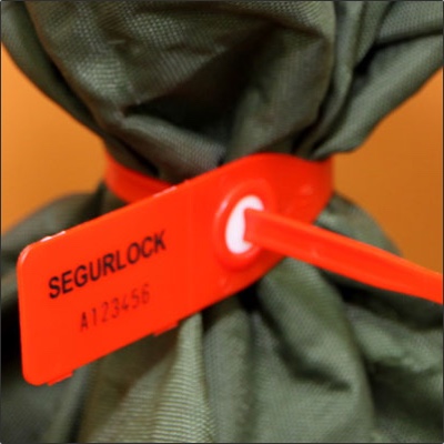 SegurLock used on mail bag