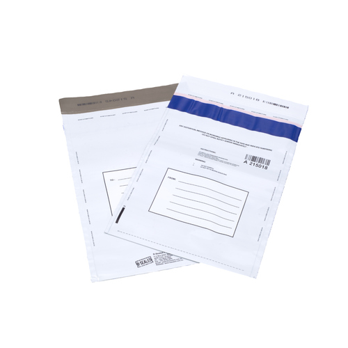 Small A5 Security Bag BS2026 Opaque White