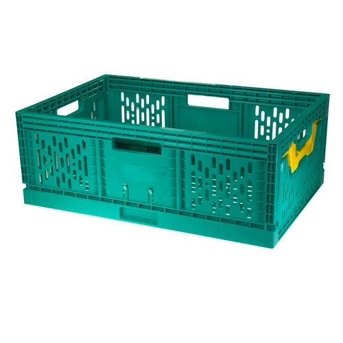 Collapsible Vented Crate 600 x 400 x 225mm 45L