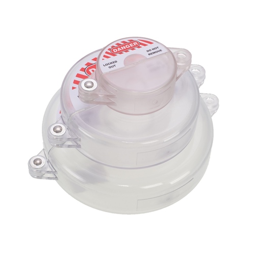 Clear Standard Gate Valve Lockout