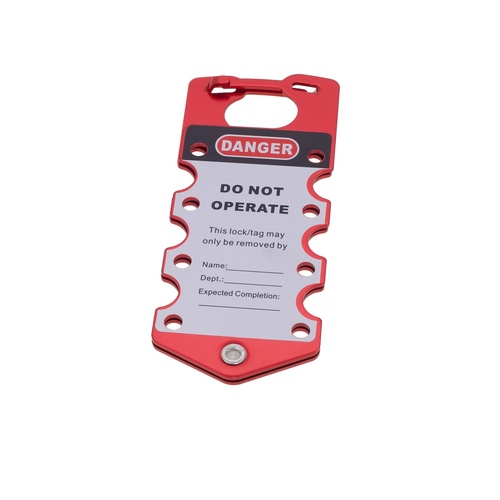 Multiclip Aluminium Hasp lockout tag