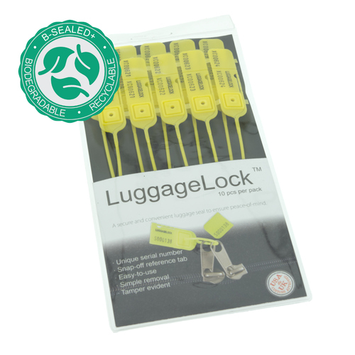 LuggageLock™ BIO+ Yellow