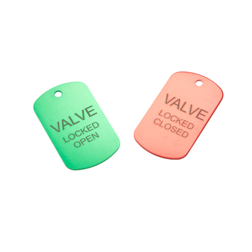 50x30mm Valve Tag
