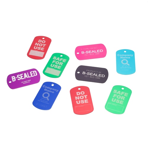 50x30mm Dogtag Aluminium
