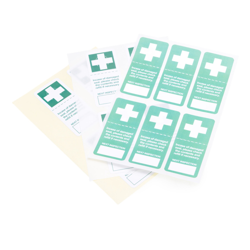 70x30mm First Aid Kit Security Seal Labels