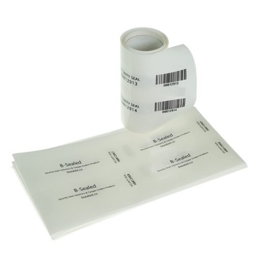 110x30mm Clear Partial-Transfer