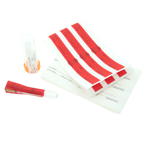 172x22mm NT Test Tube Security Labels