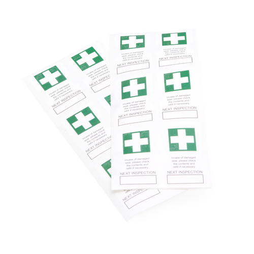 50x30mm NT First Aid Kit Security Seal Labels