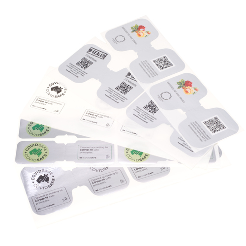 X-Safe Covid Safe Non-Transfer Hourglass-shaped