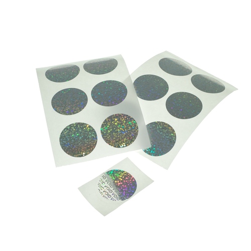 40mm Round Holographic, Crystal-art