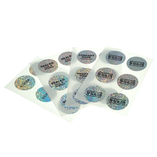 40mm Round Holographic Customised