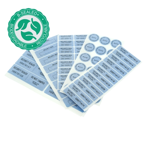 Customised X-Safe Biodegradable labels
