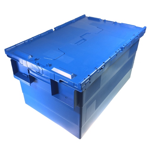 Security Tote Box 600 x 400 x 300mm 57L