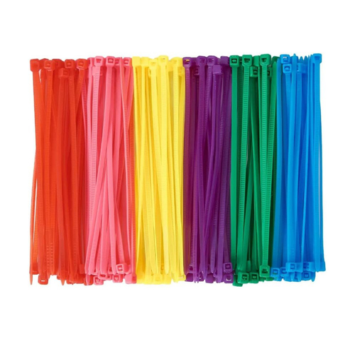Cable Tie 2.5mm x 100mm Coloured