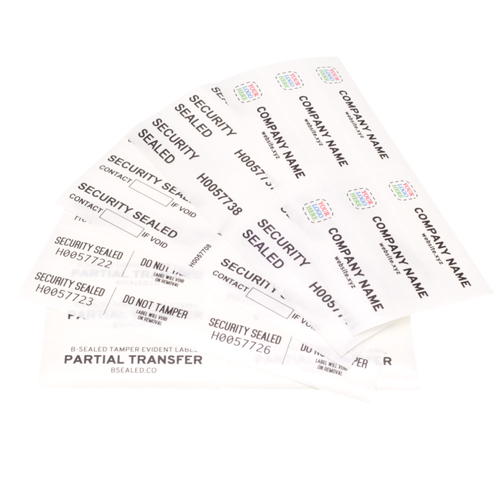 100x25mm Clear Partial-Transfer