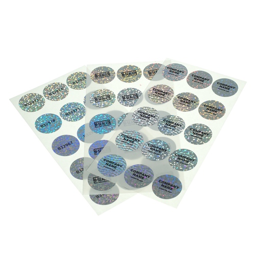 30mm Round Holographic, Crystal-art